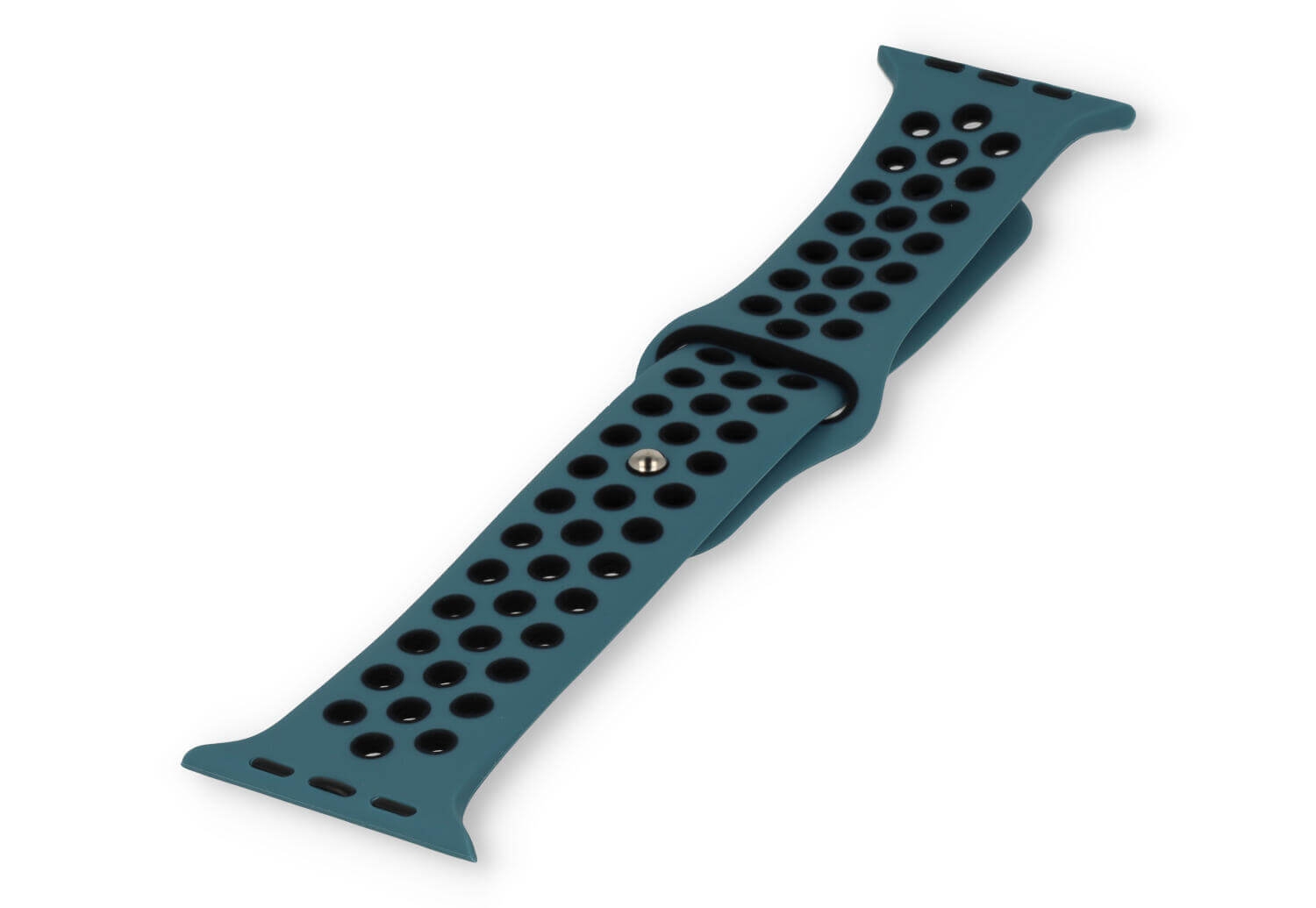 Apple watch 44/45/46/49mm sport band  - lightblue/black