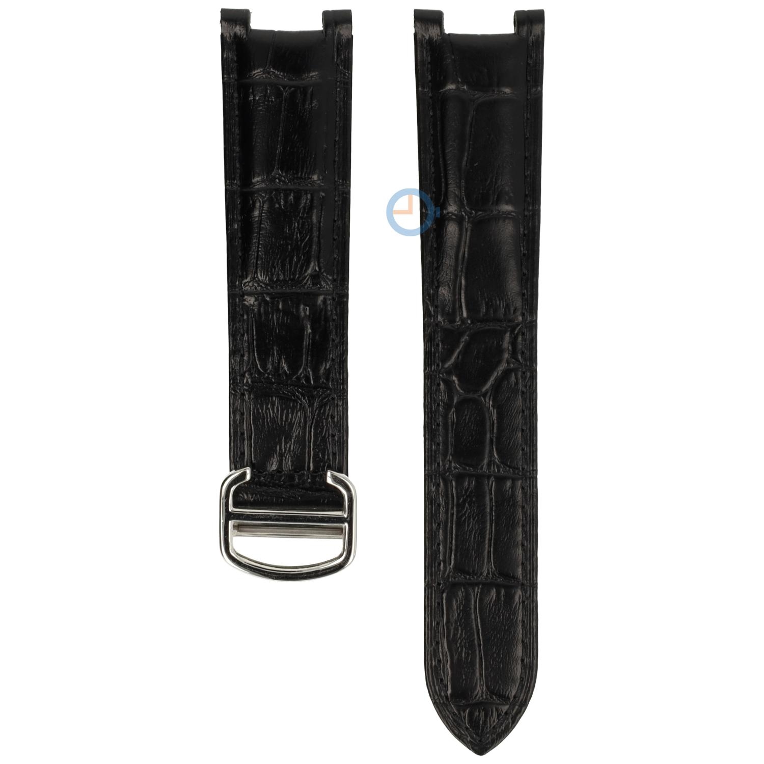 Bracelet for Cartier Pasha - 18/10 - black with silver