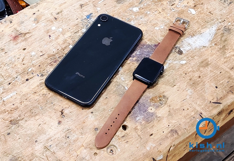 Apple Watch bandje bruin leer - 38/40/41mm