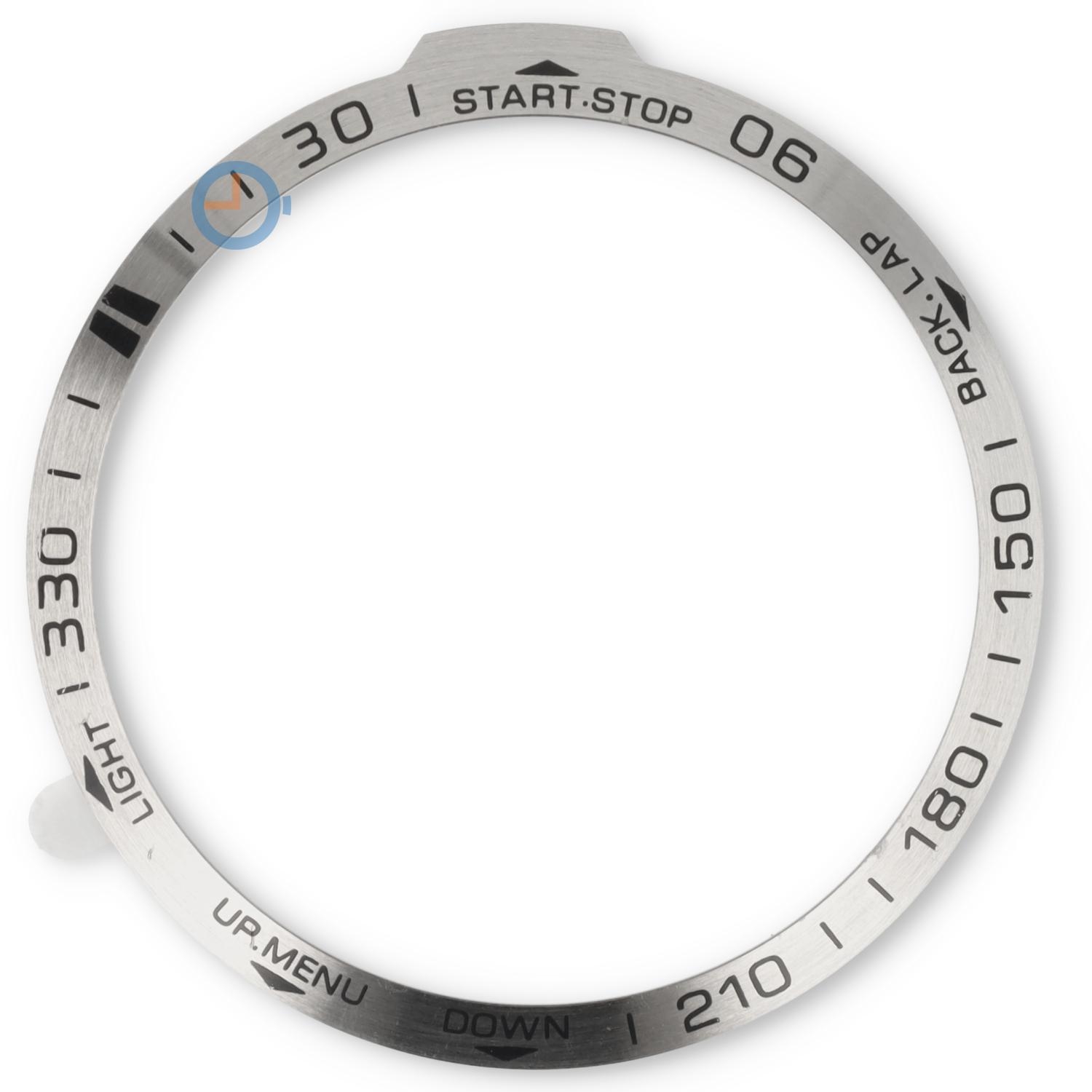 Easy to install bezel Garmin Fenix 7X - silver