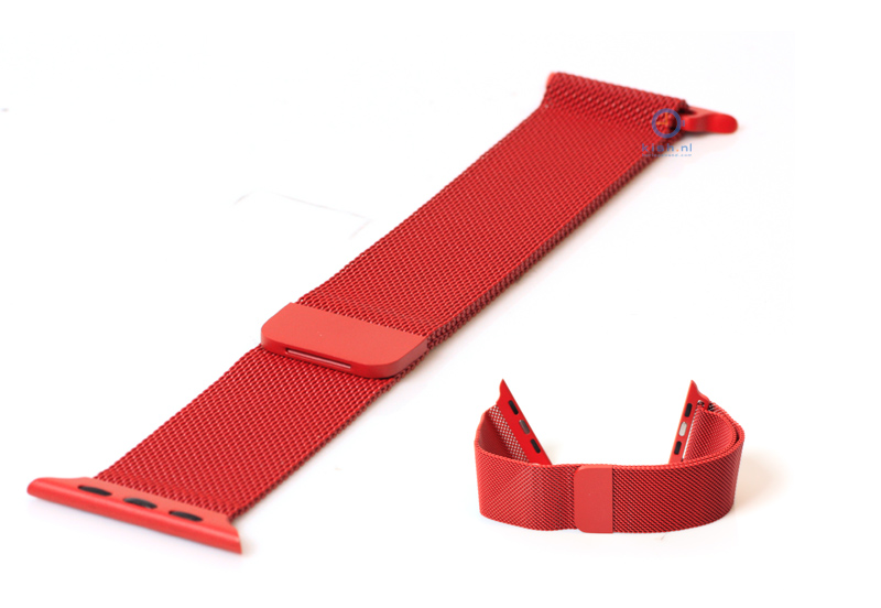 Apple watch watchstrap mesh red (38mm)