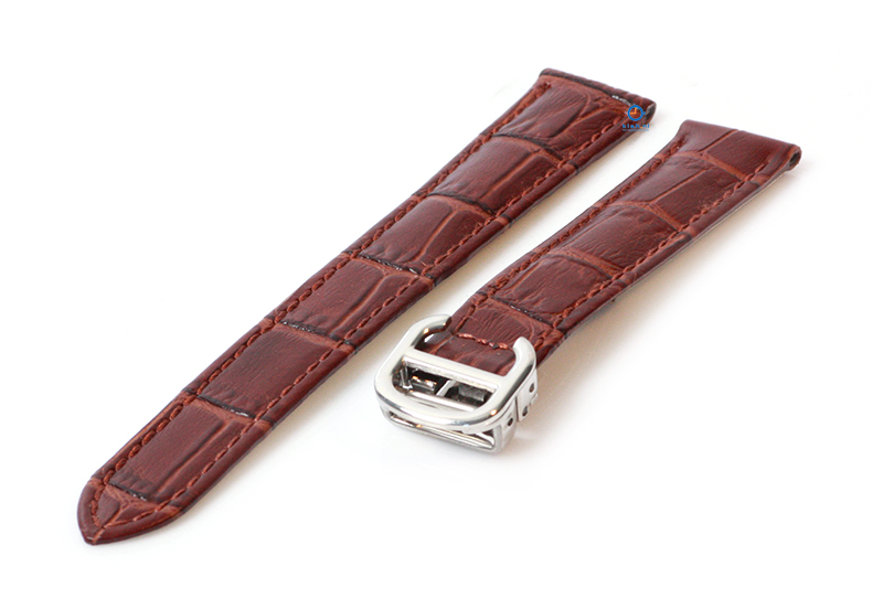 Watchstrap Cartier 16/14mm brown