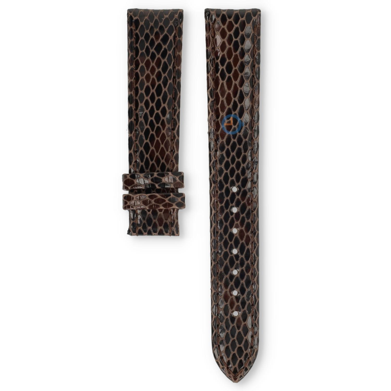 Certina leather strap C0012103611710A 16/14mm without buckle (brown)