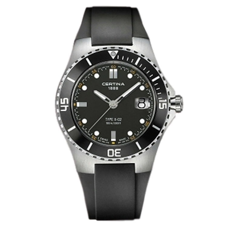 Certina strap C26072814261A black nylon