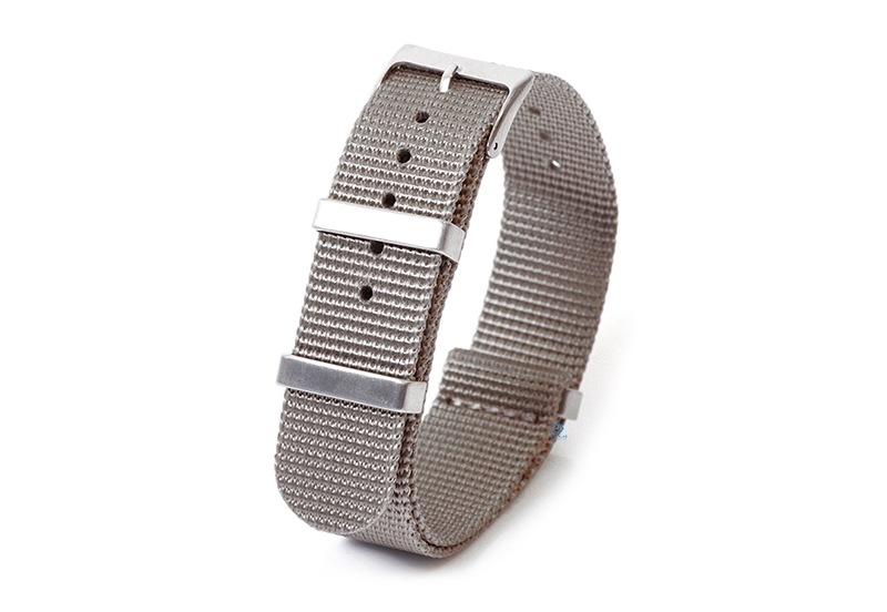 Watchstrap 20mm nylon grey