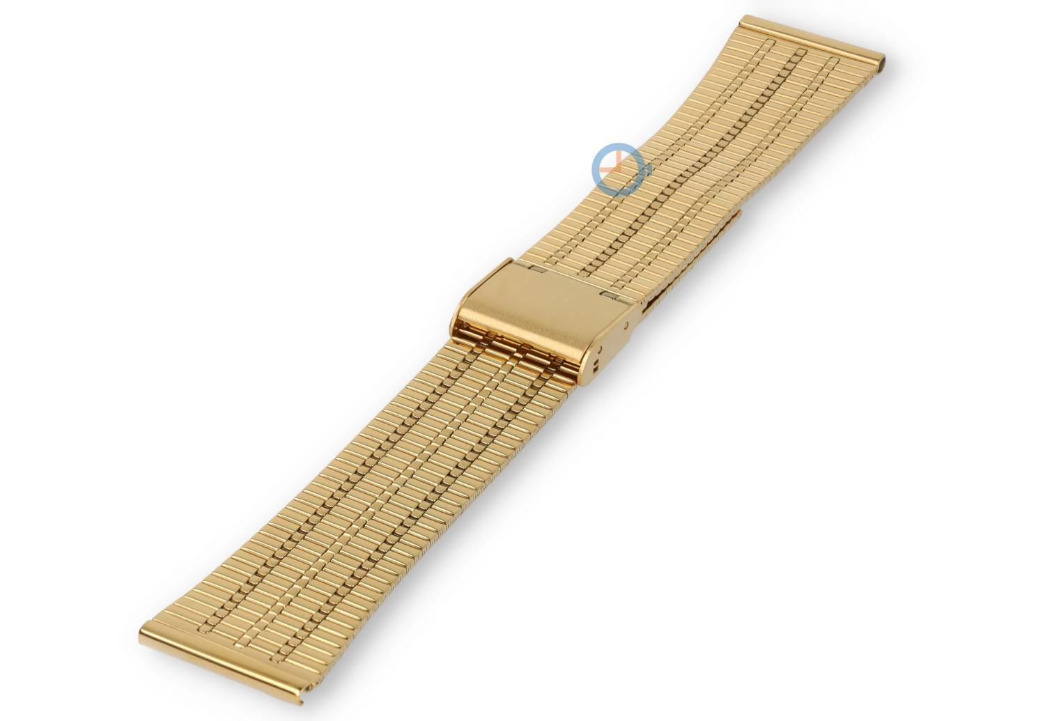 Universal strap for Lorus - 22mm gold - retro