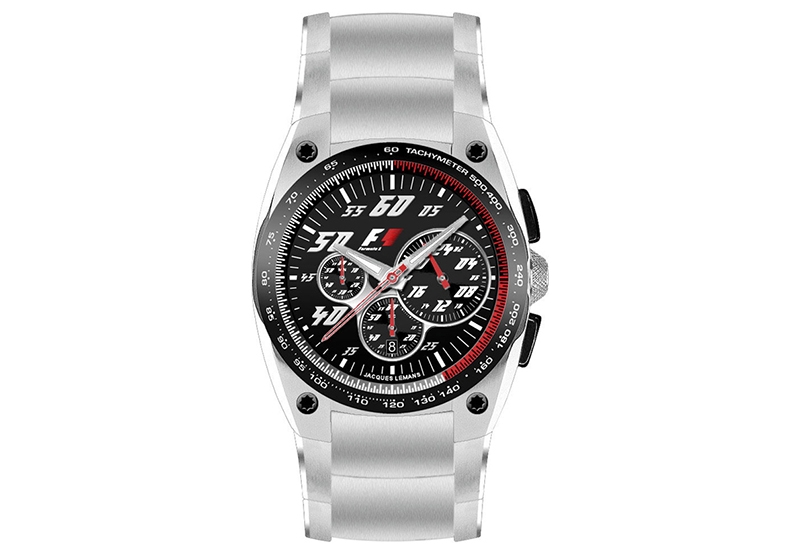 Jacques Lemans F1 watch strap F5011F steel