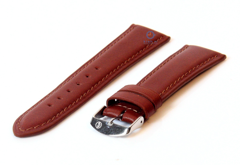 Watchstrap 16mm brown leather