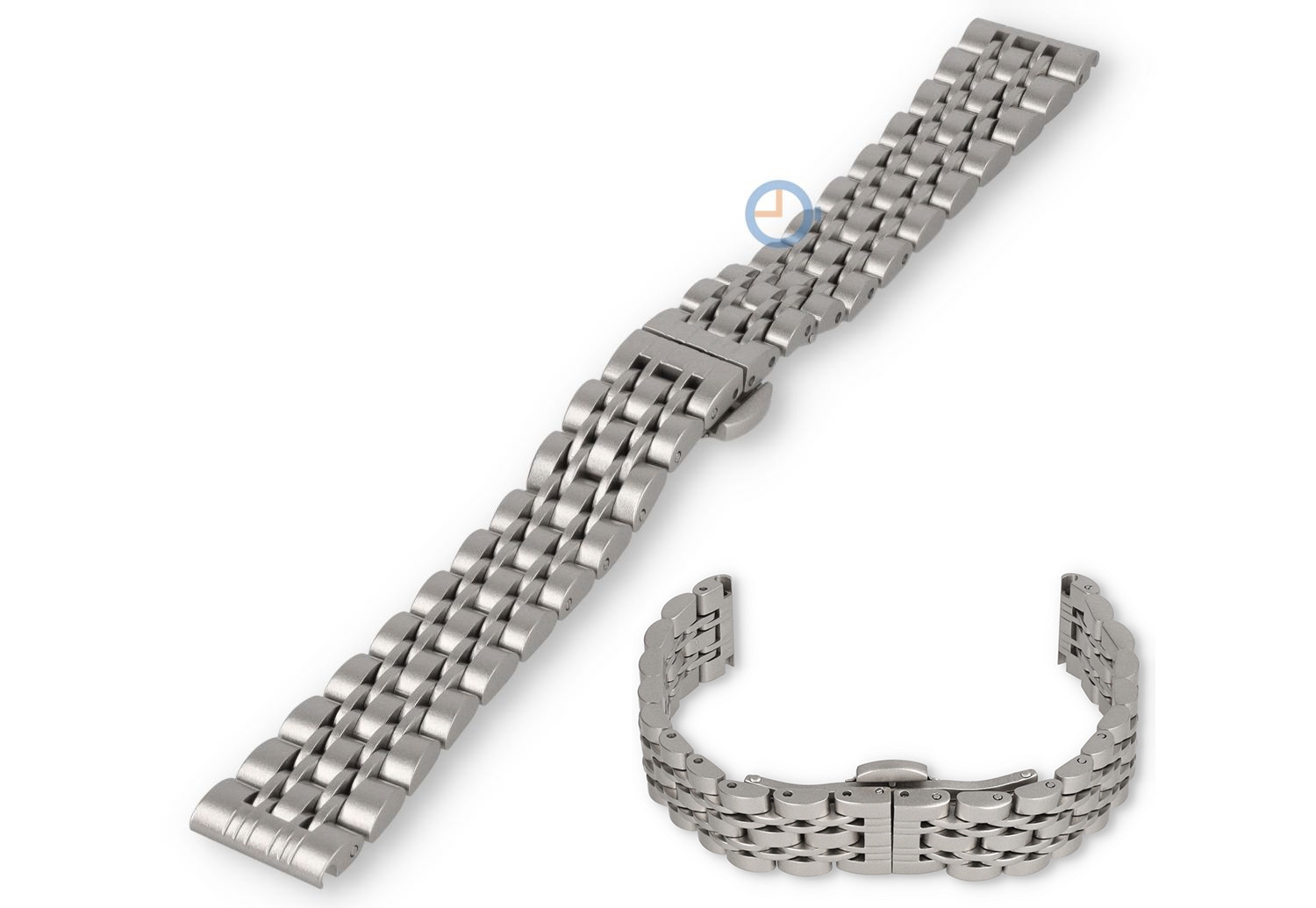 14mm Rolex Jubilee bracelet - titaniumgray metal