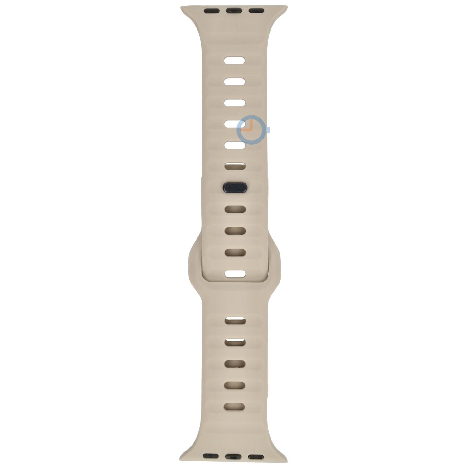 Sports strap Apple watch 45mm - Starlight (Beige)