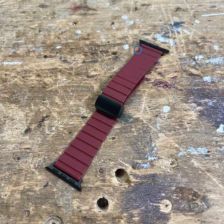 Apple Watch 41mm magneet bandje: Rood