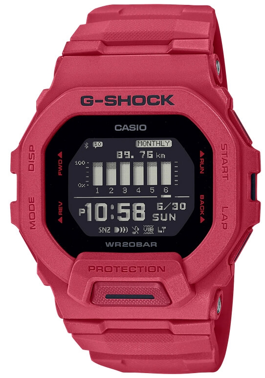G-Shock watch strap GBD-200RD-4