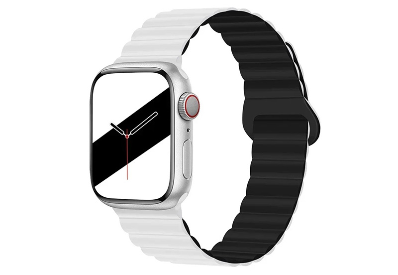 Apple Watch band - white/black
