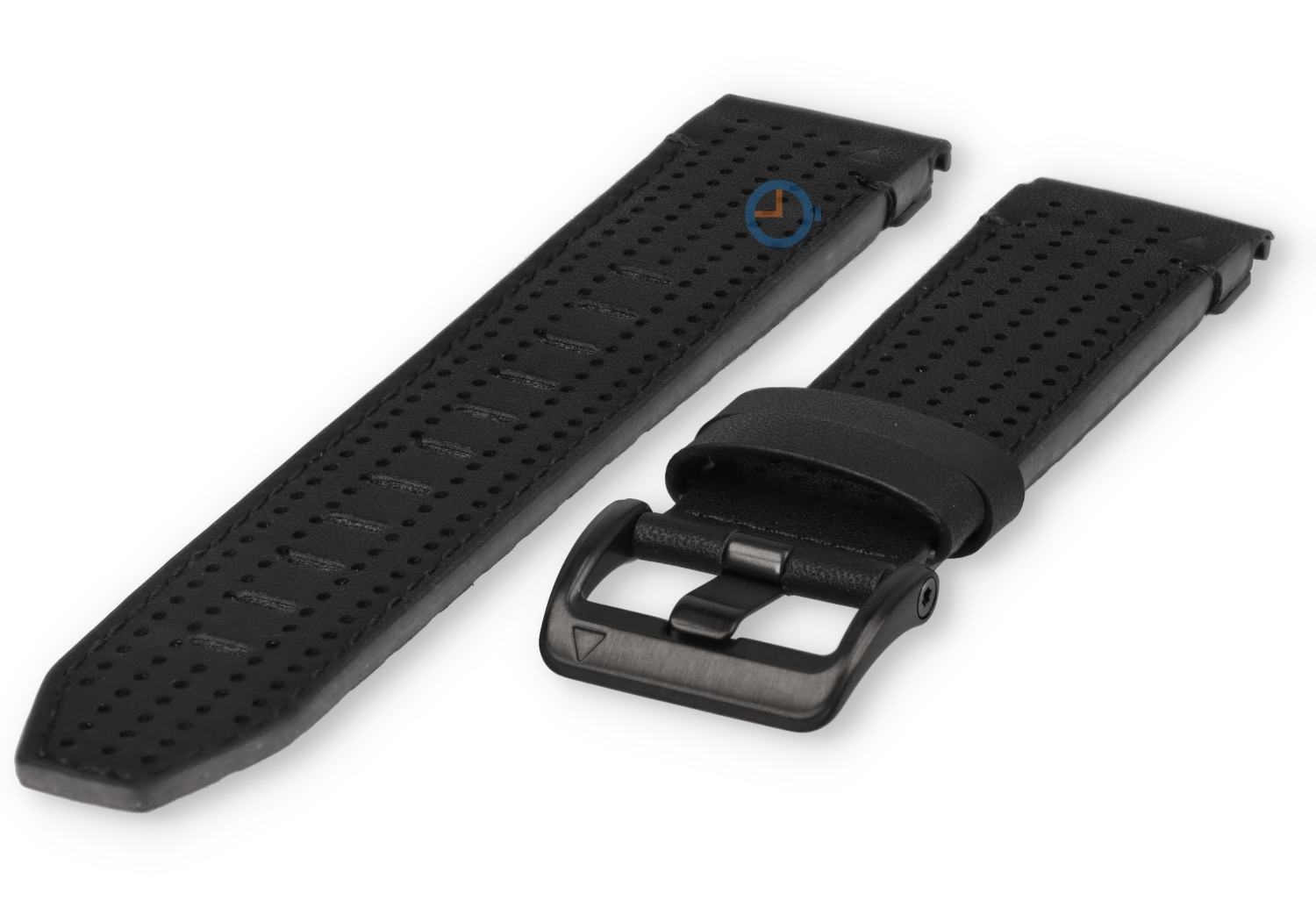 Premium leather band Garmin Fenix 8 - 47mm (black)