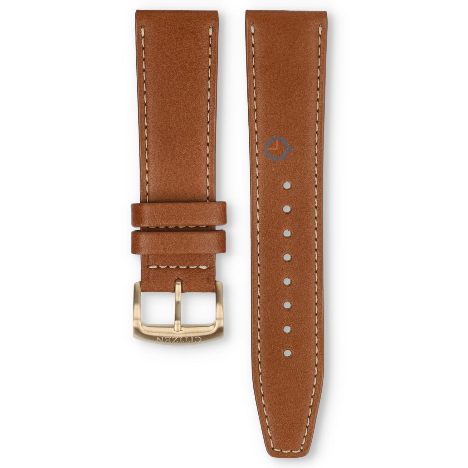 Citizen Eco-Drive retro style watch BM7483-15X watch strap