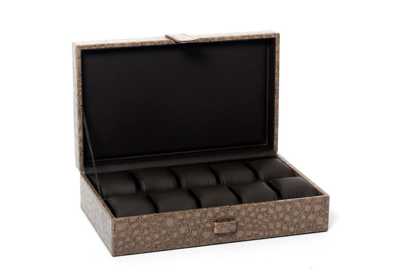 Gisoni Parata watchbox croco