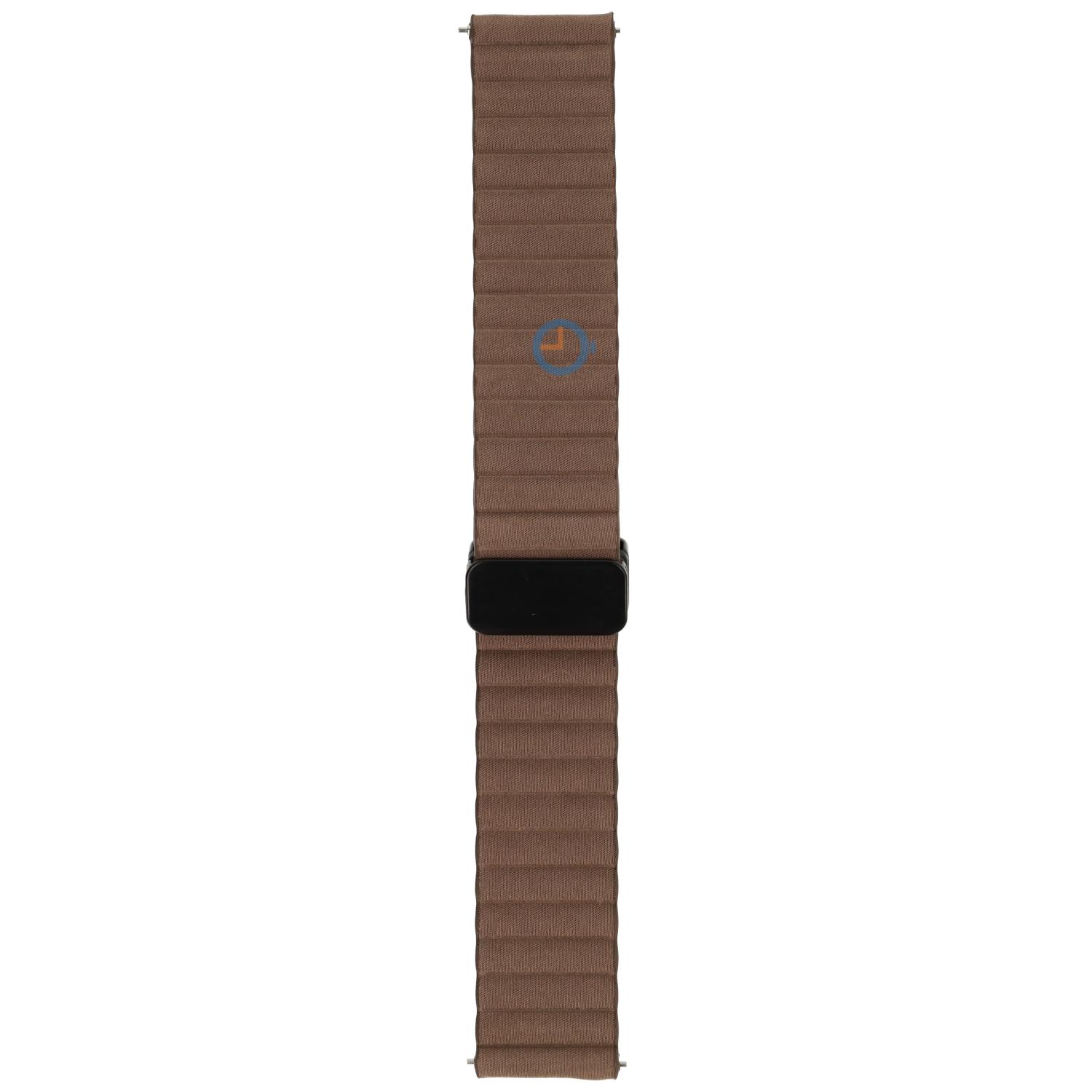 Magnetic leatherstrap - 20mm - Taupe