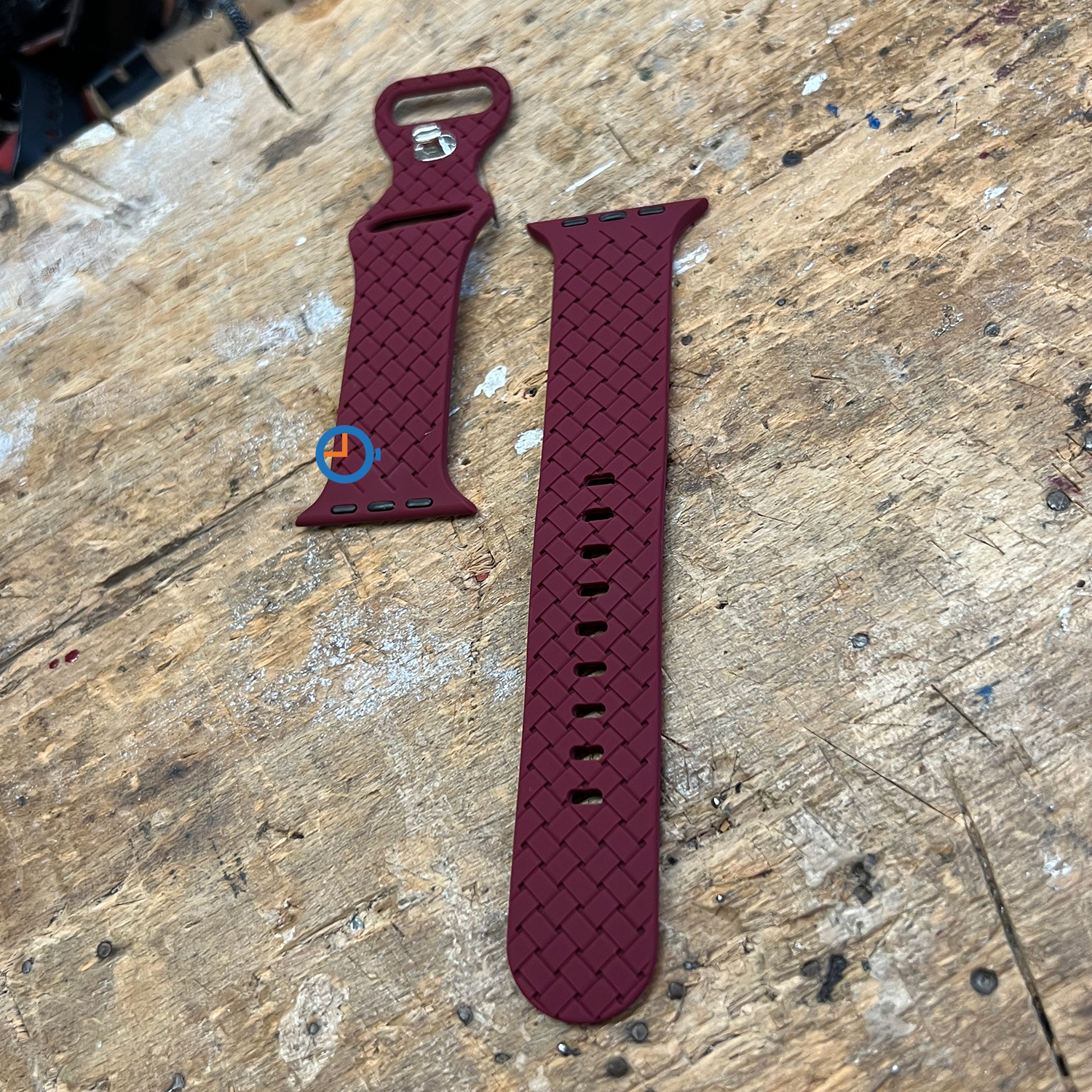 Silicon strep - Apple Watch 45mm - bordeaux