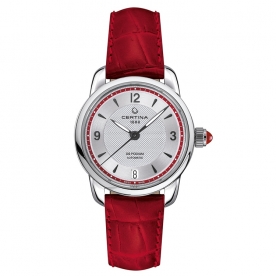 Certina strap C0252071642700A 16/14mm without clasp red leather