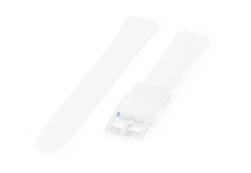 Swatch Lady watch strap 12mm transparent