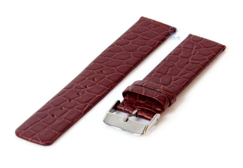 Watchstrap 20mm brown leather