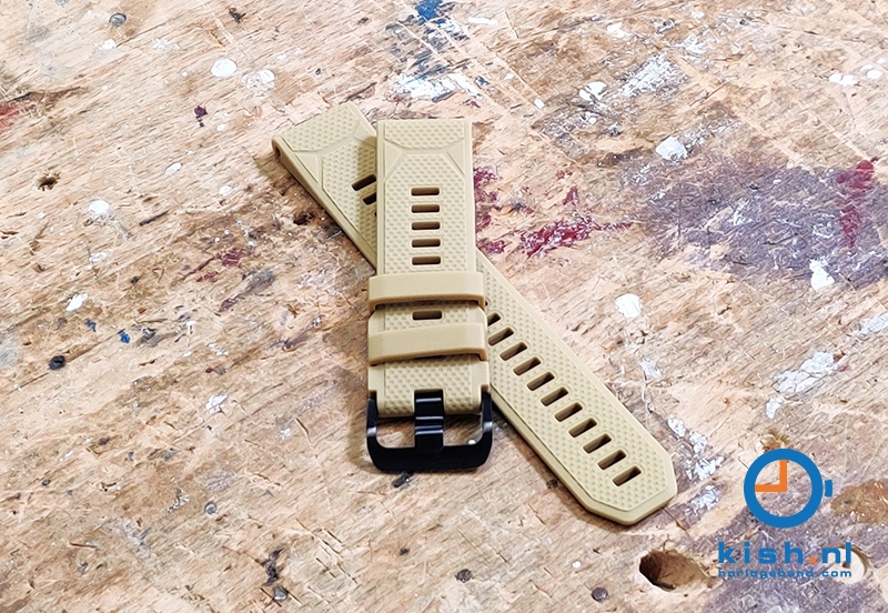 Coros Vertix siliconen horlogeband - Khaki