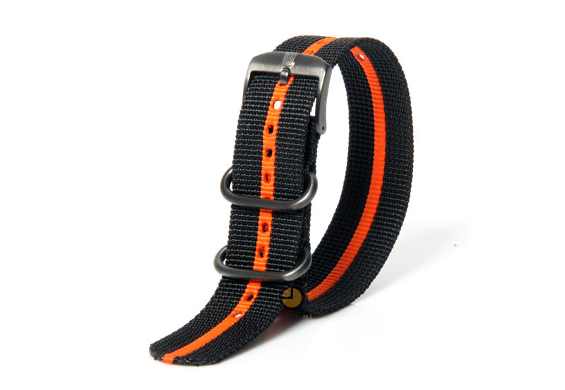 Luminox watchstrap FN3950.35 black orange