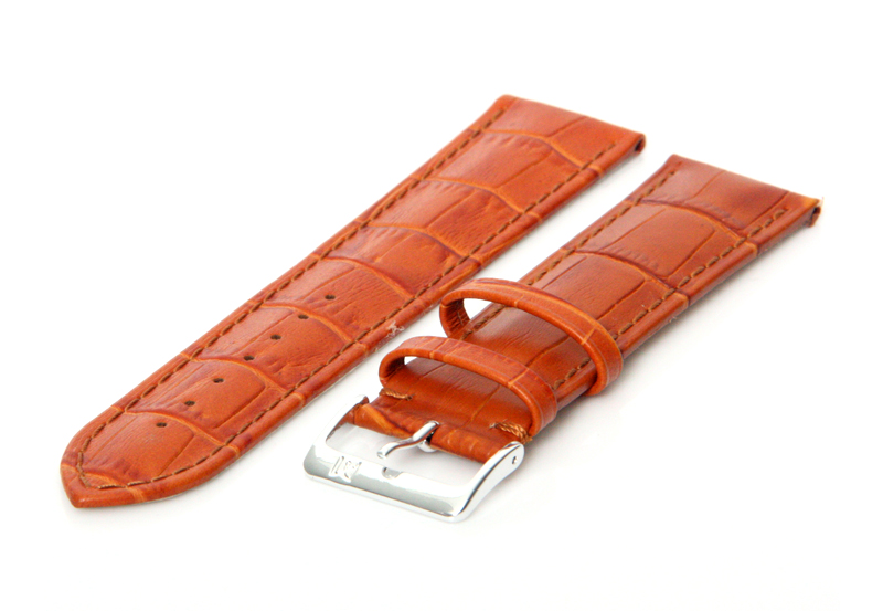 Watchstrap 22mm brown XL