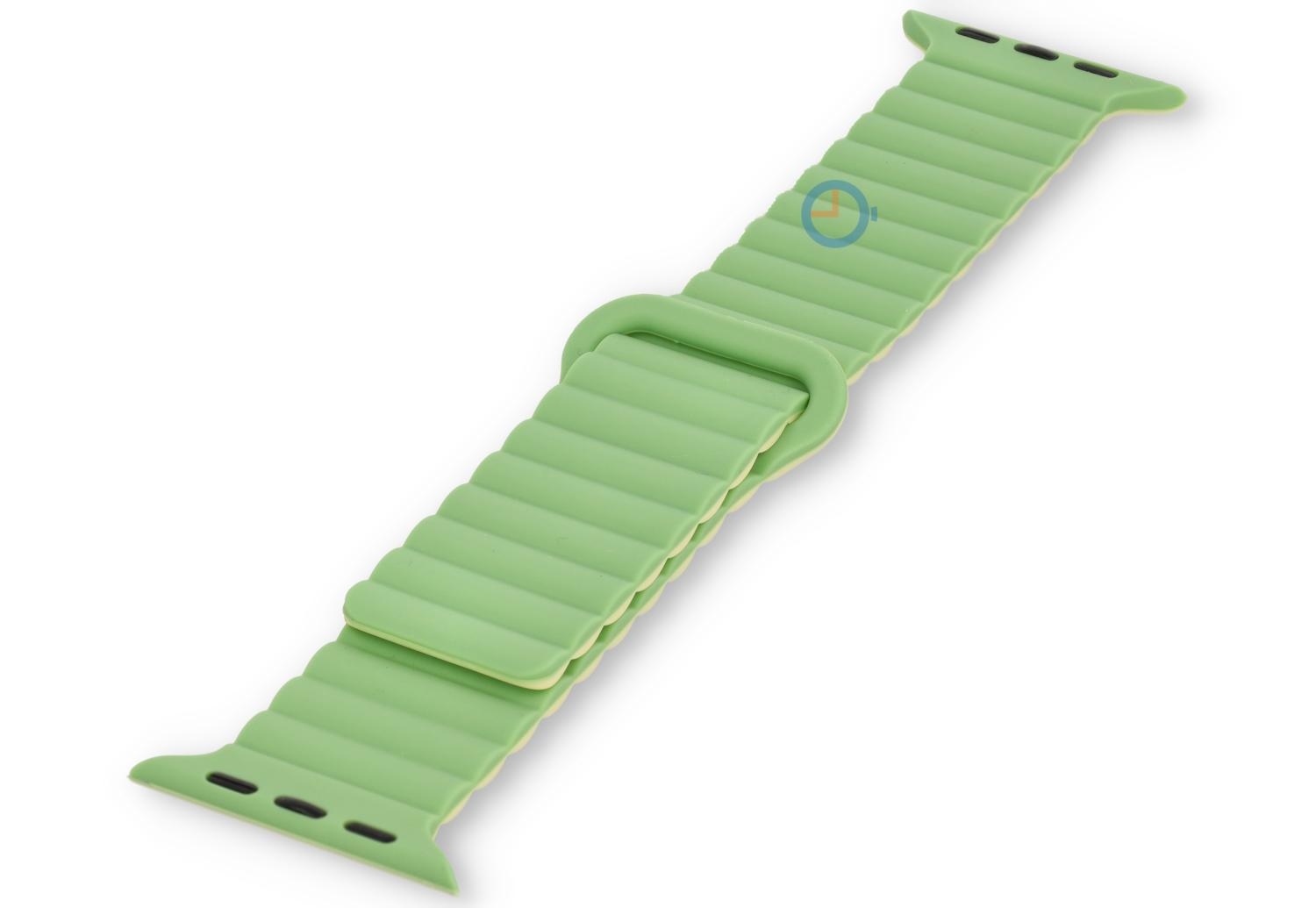 Magnetic strap Apple Watch 45mm - Green Yellow