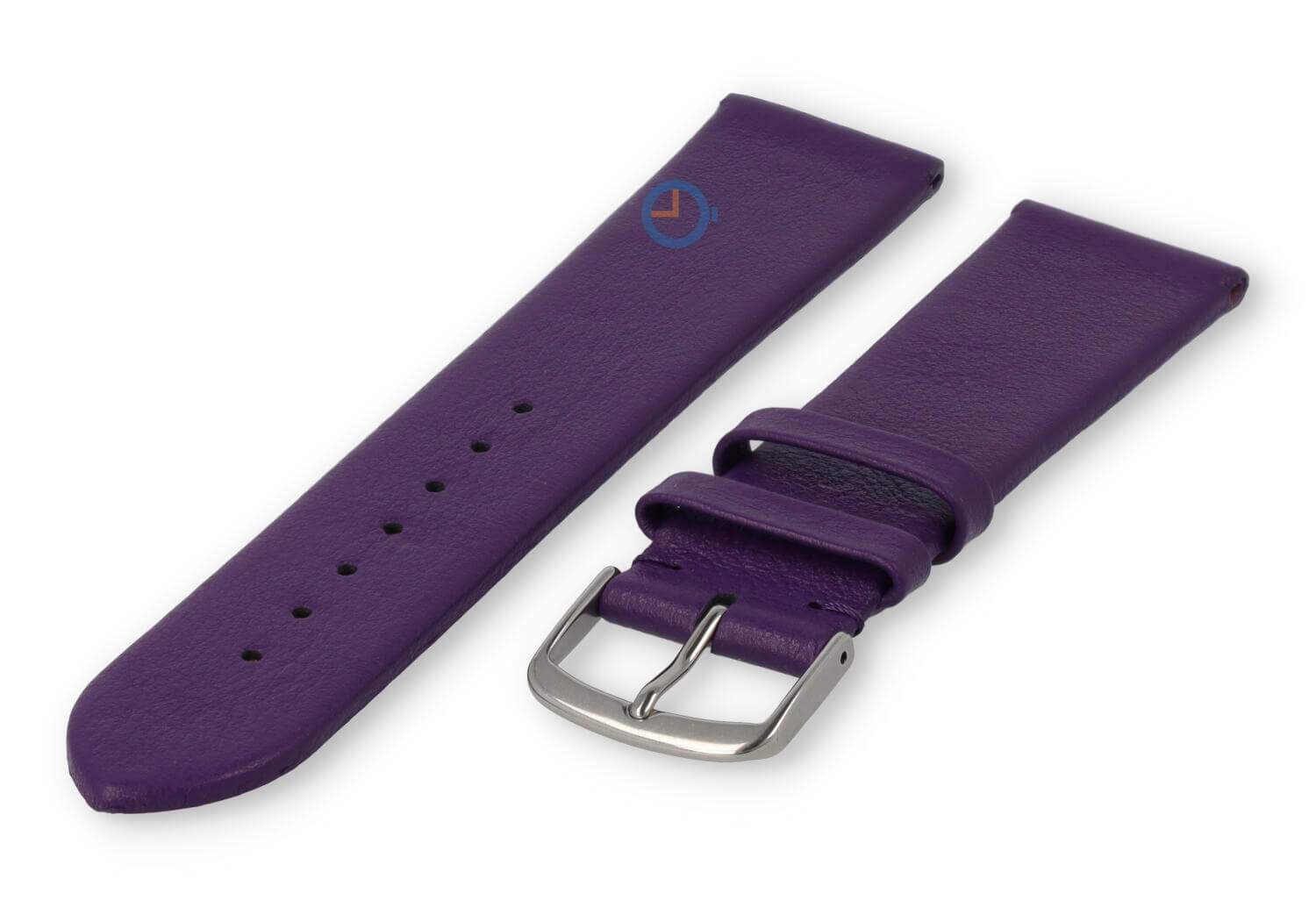 Seamless and smooth strap 20mm - eggplant