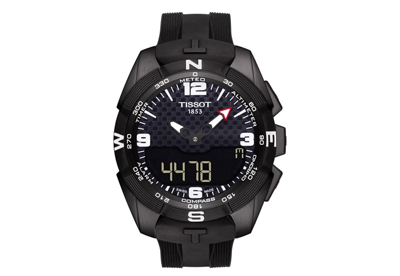 Tissot watch strap T0914204705704 black silicone