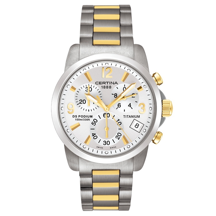 Certina strap C53671291116A multicolor titanium