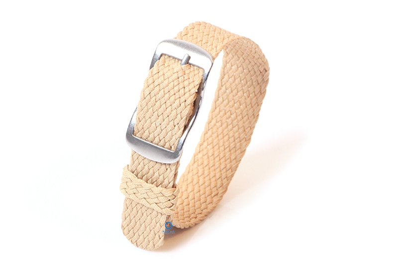 Perlon watch band 14mm beige