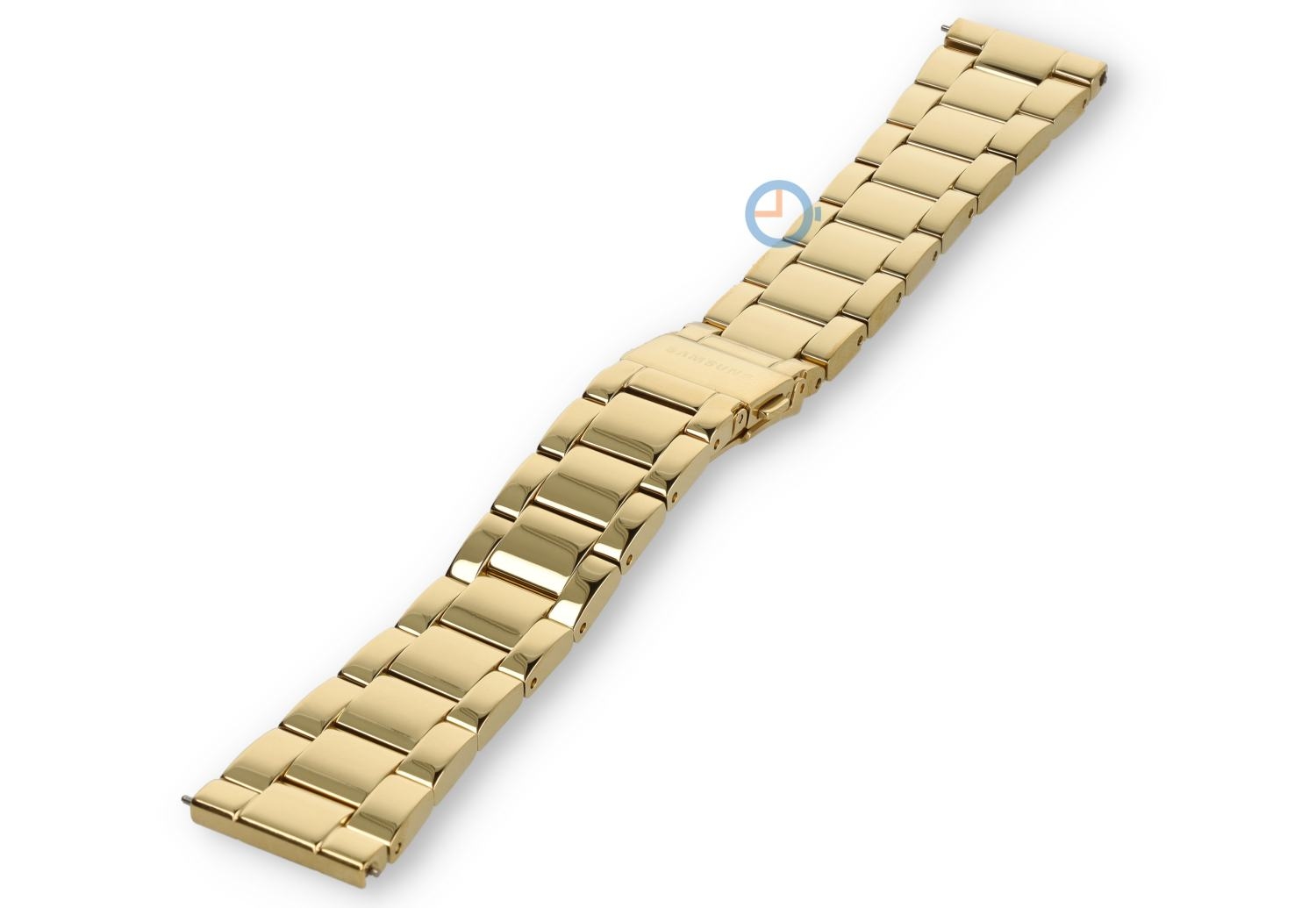 Original steel Galaxy Watch 7 strap - gold