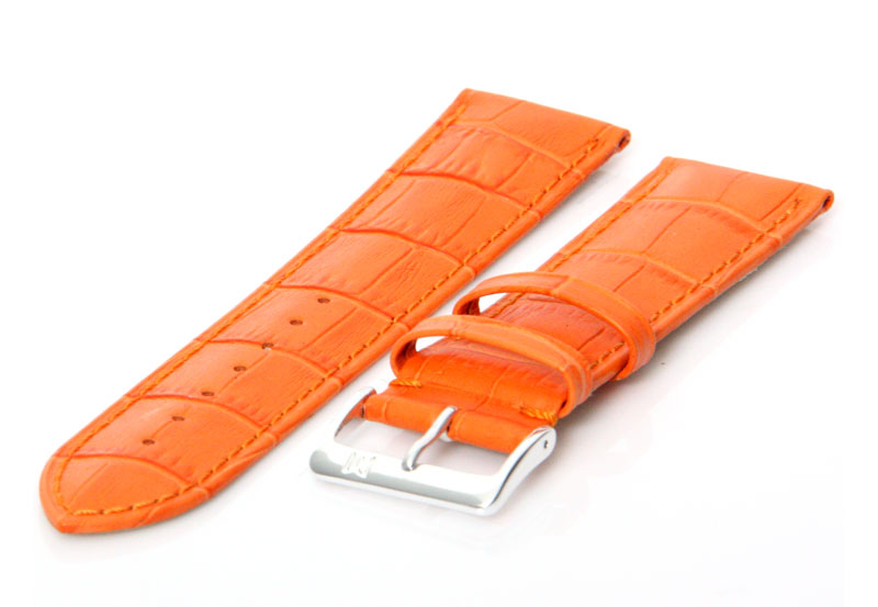Watchstrap 24mm orange