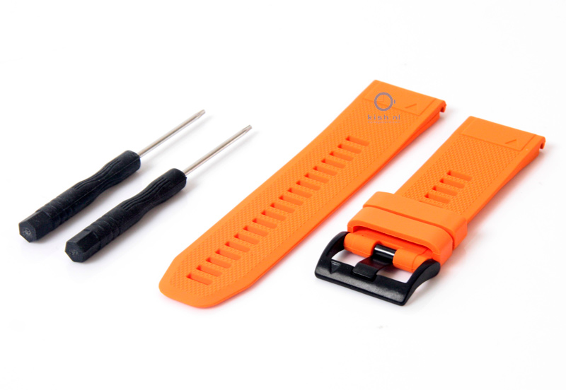 Garmin watchstrap Fenix 5X/6X/7X orange
