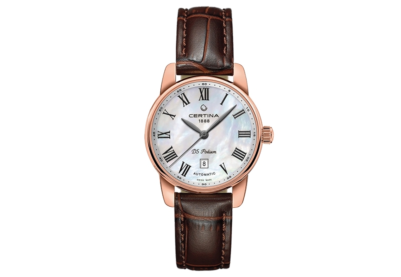 Certina leather strap C0010073611300A 14/12mm without buckle (brown)