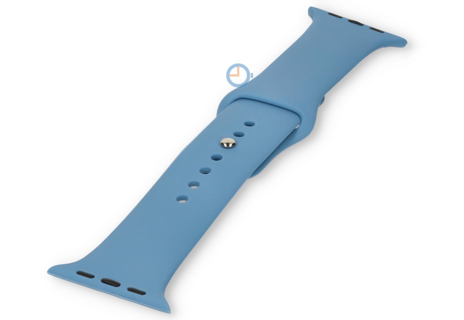 Apple watch strap silicone - Cornflower blue - 38/40/41/42mm (M/L)
