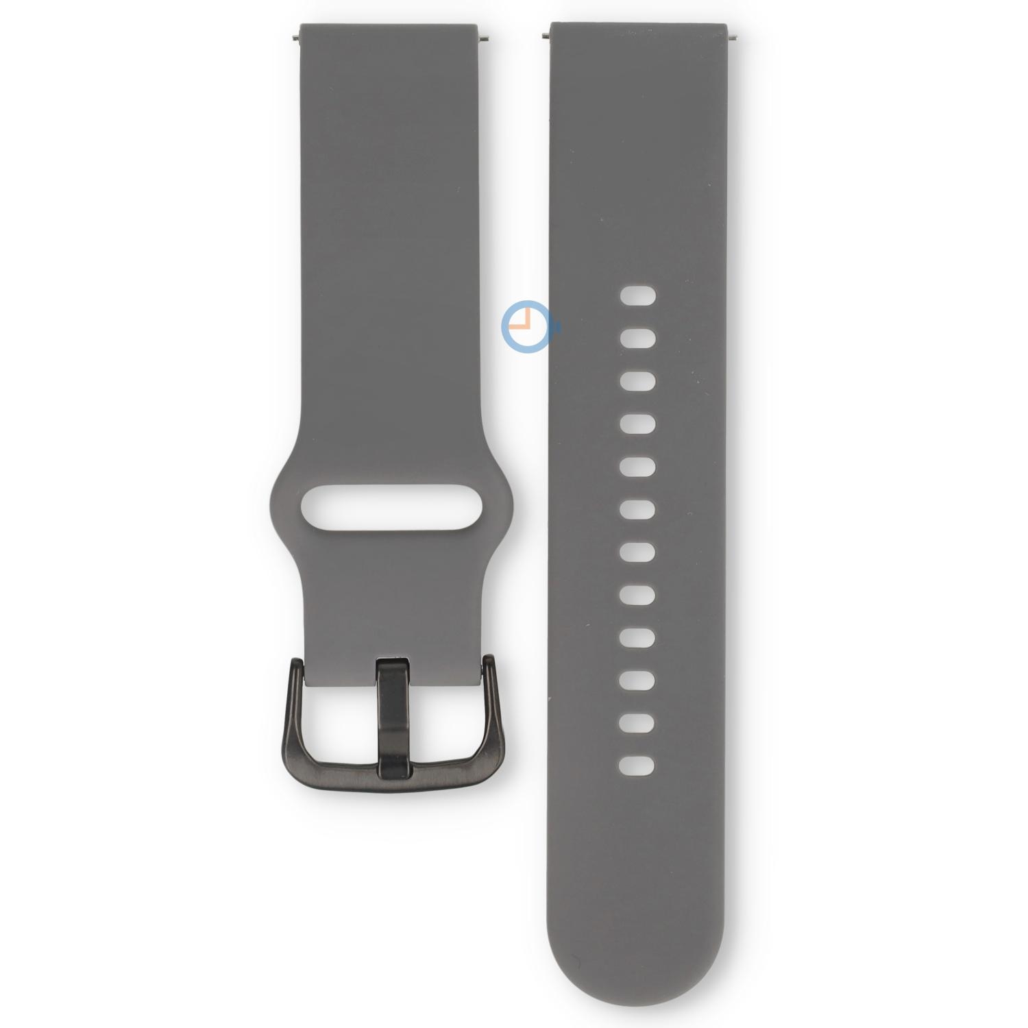 Ice Smart 1.0 & 2.0 (1.96)/ Ice Fit strap - 22mm - Dark Grey - black bkl