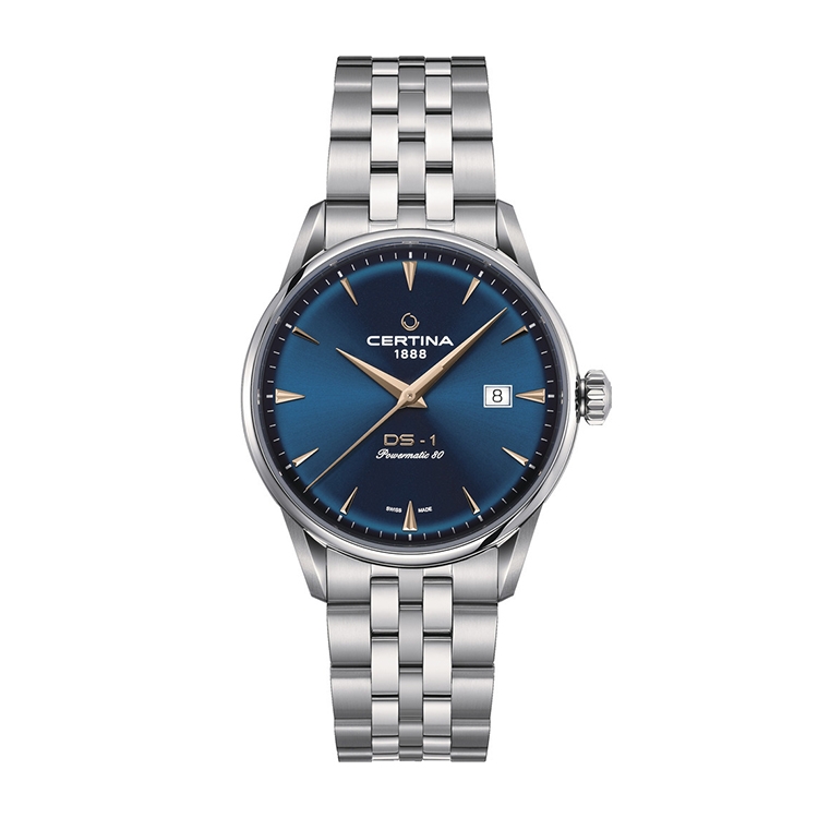 Certina strap C0298071104102A 20/20mm blue nylon