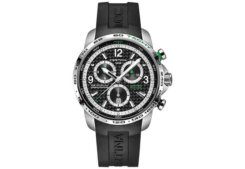 Certina bracelet C0016471720710A black rubber without buckle