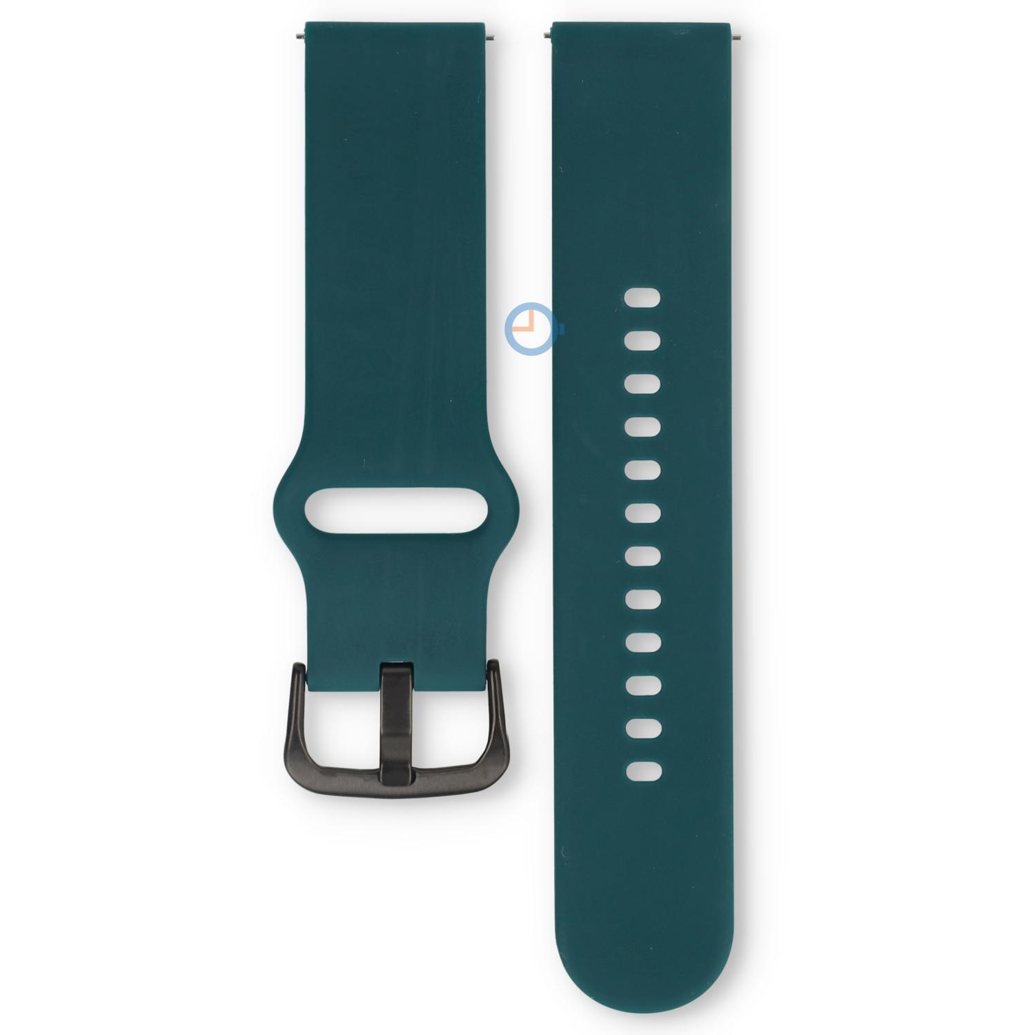 Ice Smart 1.0 & 2.0 (1.96)/ Ice Fit strap - 22mm - Deep Teal - black bkl