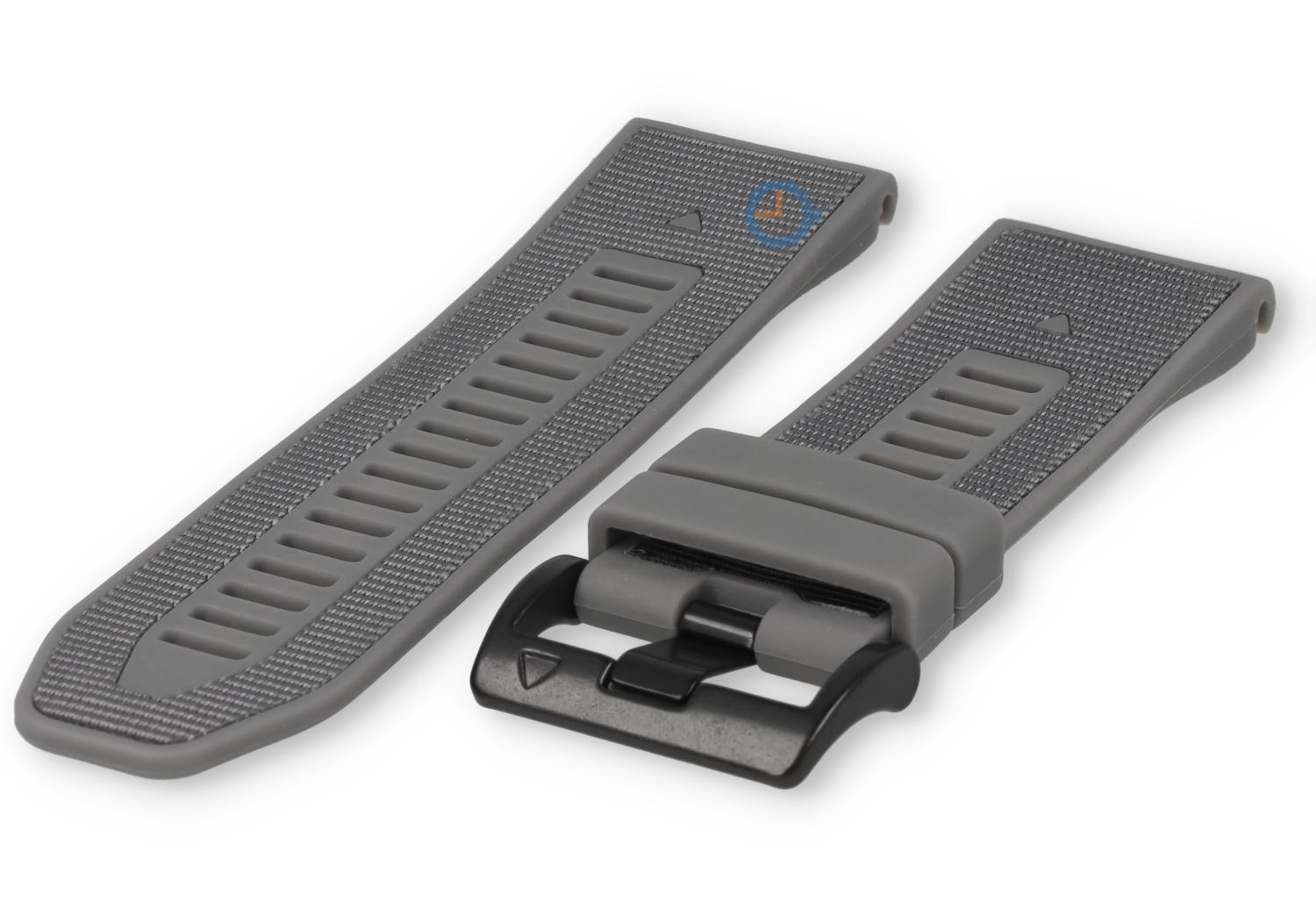 Silicone/nylon strap with QuickFit 26mm - grey