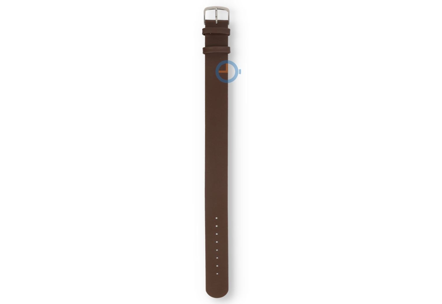 Kerbholz leather strap - 20mm - dark brown