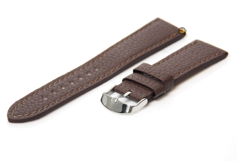 Watchstrap 22mm brown leather