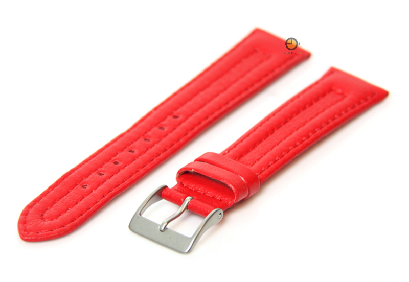 Watchstrap 20mm red (waterproof)