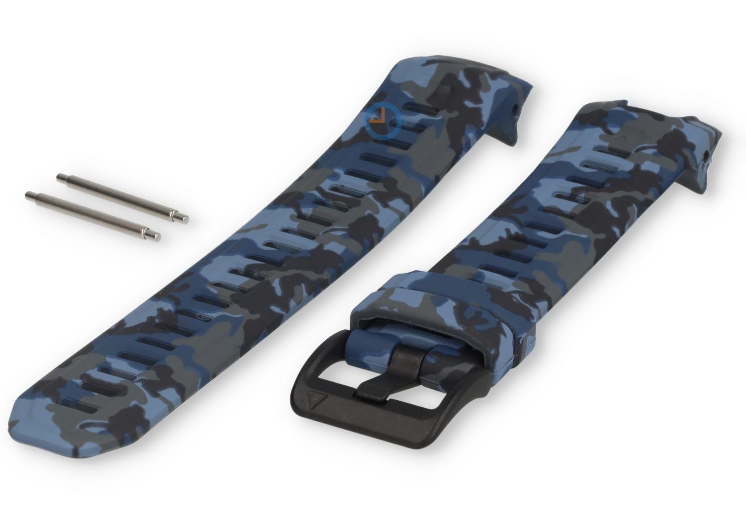 Camouflage strap Garmin Instinct 3 - 50mm - blue