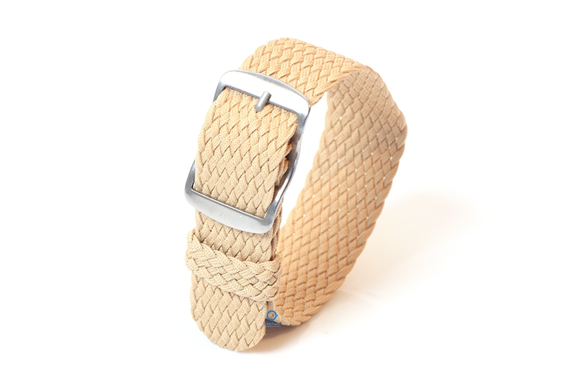 Perlon watch band 22mm beige