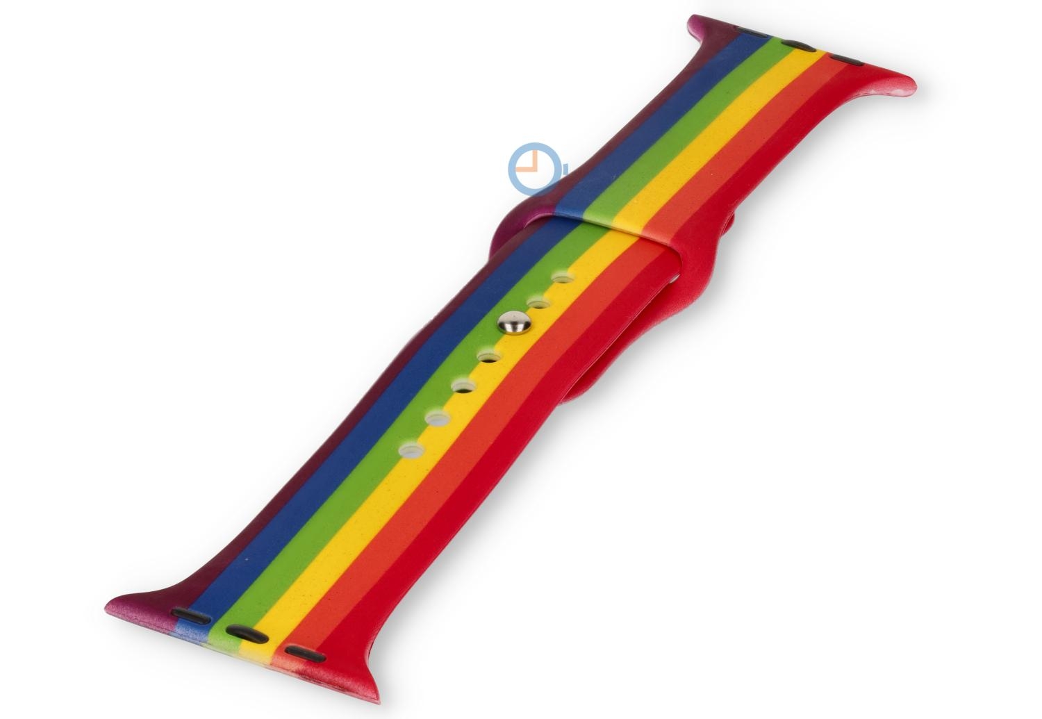 Apple watch strap silicone - Rainbow Spectrum - 38/40/41/42mm (S/M)