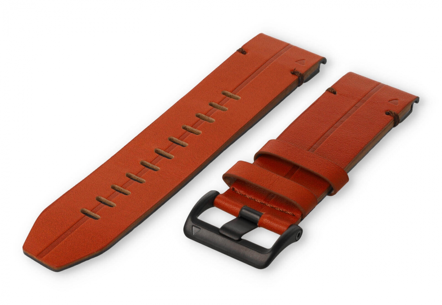 Garmin Fenix 5X/6X/7X watch band leather - brown